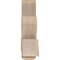 Ekena Millwork Kennewick Rough Sawn Timber Gable Bracket, Douglas Fir, 108"W x 22"H x 6"D x 6"F, 5/12 Pitch GBW108X22X0606KEN00RDF - alternate 4